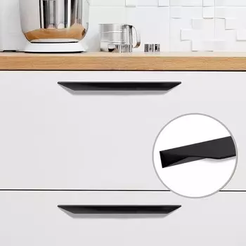 Ручка мебельная CAPPIO, L=250 мм, м/о 192 мм, цвет черный