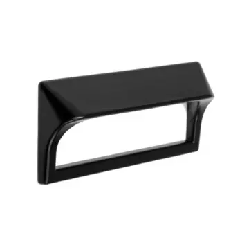 Ручка мебельная ТУНДРА RT001 96, чёрная