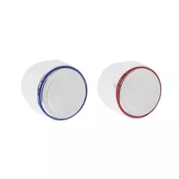 Ручка на смеситель ZEIN Z202, для кран-букс со штоком на 24 шлица, цинк, цвет хром