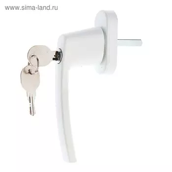 Ручка оконная с замком