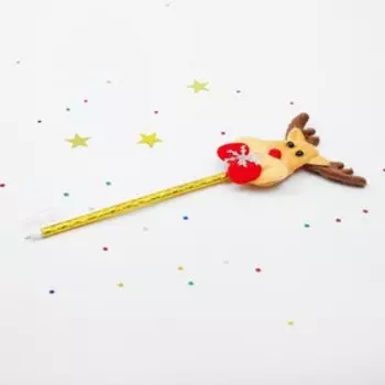 Ручка новогодняя «Олень»
