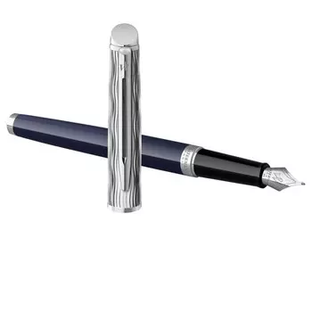 Ручка перьевая Waterman Hmisphre SE Deluxe Blue CT, 0.8мм, синяя, подар/уп 2166467