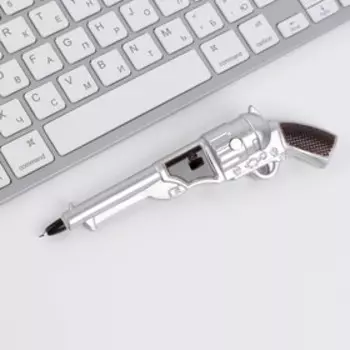 Ручка прикол шариковая черная паста пластик «23 февраля»