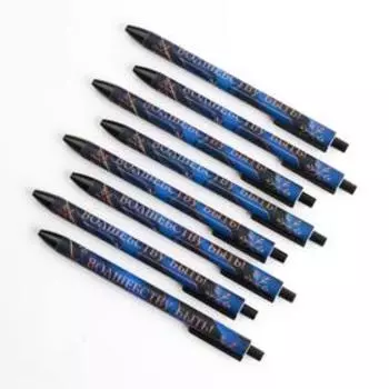 Ручка пластик софт-тач «С Новым годом!»