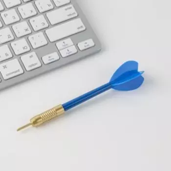 Ручка прикол шариковая синяя паста «Всё будет улётно»