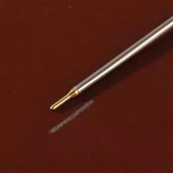 Ручка по коже, смывающаяся, цвет серебряный