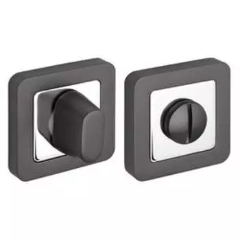 Ручка поворотная BK6 XM GR/CP-23, цвет графит, хром