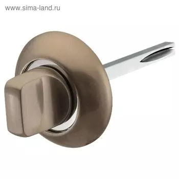 Ручка поворотная Fuaro BKW8 RM-SN/CP-3, цвет бронза/хром