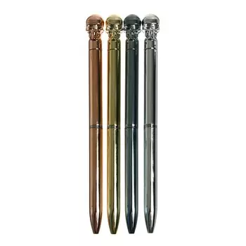 Ручка - прикол шариковая Calligrata «Череп», МИКС