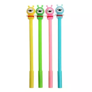 Ручка-прикол Calligrata "Инопланетянин", гелевая, МИКС