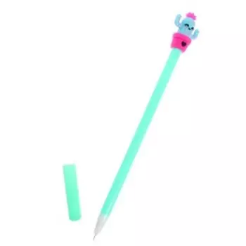 Ручка-прикол Calligrata "Кактус", гелевая, МИКС