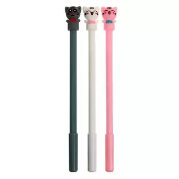 Ручка - прикол Calligrata «Кошка», гелевая, МИКС