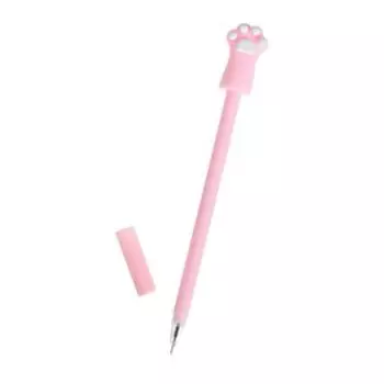 Ручка-прикол Calligrata "Лапка", гелевая, МИКС