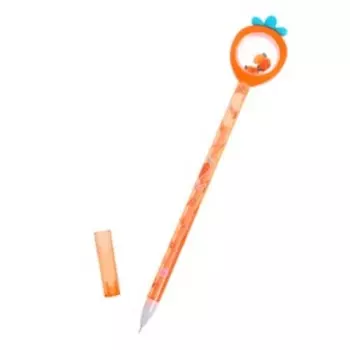 Ручка-прикол Calligrata "Морковка", гелевая