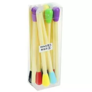 Ручка-прикол Calligrata "Спичка", гелевая, МИКС