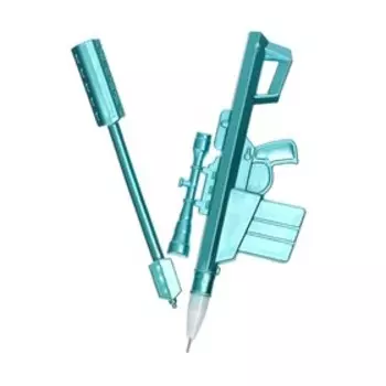 Ручка-прикол Calligrata "Винтовка", гелевая, МИКС