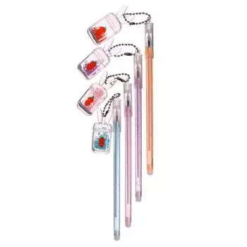 Ручка-прикол Calligrata "Зайка", гелевая, МИКС