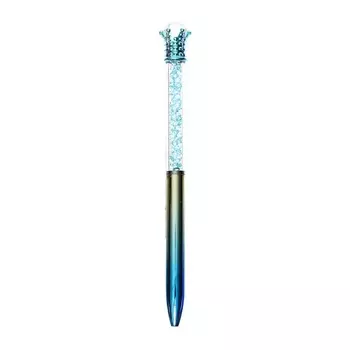 Ручка - прикол шариковая «Блеск Алмаз», cиний