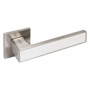 Ручка раздельная «АЛЛЮР» АРТ «ЛАНА» SN/W, цвет матовый никель