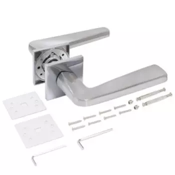 Ручка раздельная «АЛЛЮР» АРТ «УИТНИ» SC, цвет матовый хром