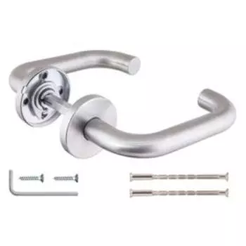 Ручка раздельная DSS-0203/19, нержавейка, квадрат 8x110 мм