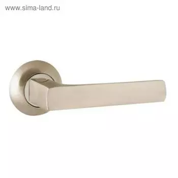 Ручка раздельная ERGO JR SN/CP-3, цвет матовый никель, хром