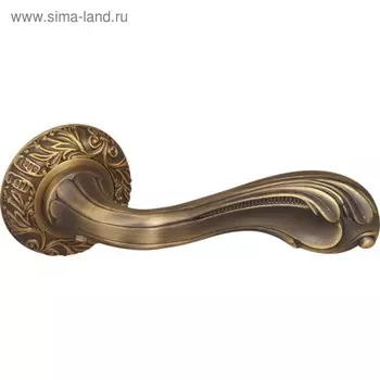 Ручка раздельная Fuaro BAROCCO SM AB-7, цвет матовая бронза