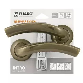 Ручка раздельная INTRO RM/HD ABG-6, цвет зеленая бронза