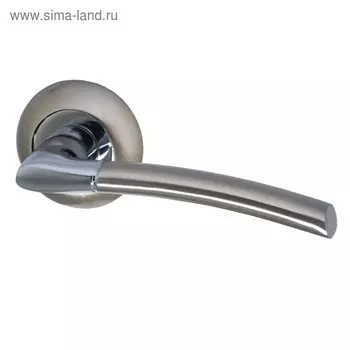 Ручка раздельная MARLOK A54-L06, цвет хром+никель/хром