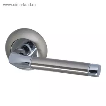 Ручка раздельная MARLOK A54-L08, цвет хром+никель/хром