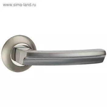 Ручка раздельная Punto ALFA TL SN/CP-3, цвет матовый никель/хром