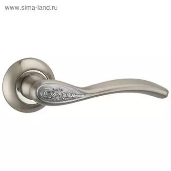 Ручка раздельная Punto RUMBA TL SN/CP-3, цвет матовый никель/хром