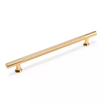 Ручка-рейлинг CAPPIO PIMPLY, d=12 мм, м/о 192 мм, цвет золото