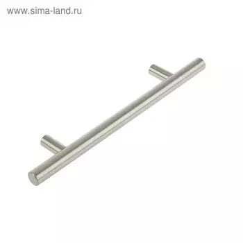 Ручка-рейлинг CAPPIO FRIDA, нержавеющая сталь, d=12 мм, м/о 128 мм, цвет матовый никель