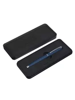 Ручка роллер BrunoVisconti. SIENNA", 0.7 мм, синий, в металическом футляре