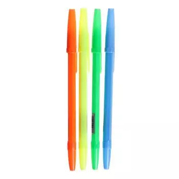 Ручка шариковая 0.7 мм, стержень синий, корпус NEON