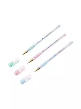 Ручка шариковая BrunoVisconti. CrystalWrite.Zefir, 0.38 мм стержень синий, МИКС