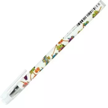 Ручка шариковая HappyWrite «Яркие совы», узел 0.5 мм, синие чернила, матовый корпус Silk Touch