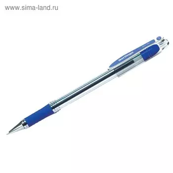 Ручка шариковая I-15, узел 0.7 мм, чернила синие, грип