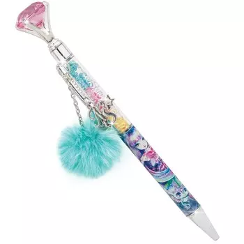 Ручка шариковая Nebulous Stars Isadora, с помпоном и кристаллами