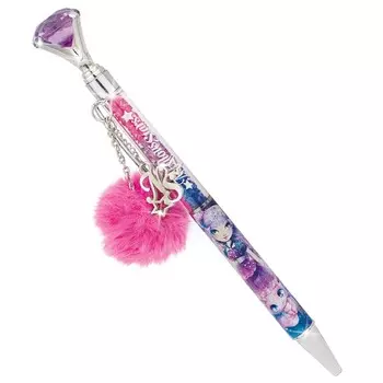 Ручка шариковая Nebulous Stars Nebulia, с помпоном и кристаллами