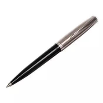 Ручка шариковая Parker 51 Core Black CT, в подарочной упаковке, стержень черный, корпус черный