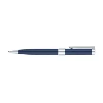 Ручка шариковая PIERRE CARDIN GAMME CLASSIC, корпус латунь лакированная, отделка латунь и хром, чернила синие, синияя