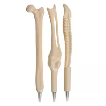 Ручка - прикол шариковая Calligrata «Кость», МИКС