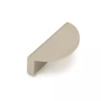 Ручка-скоба CAPPIO H001SS полукруглая, алюминий, L=50 мм, м/о 32 мм, цвет сатиновый никель