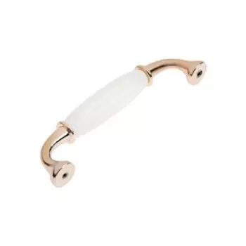 Ручка-скоба CAPPIO RSC012, пластик, м/о 128 мм, цвет золото