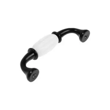 Ручка-скоба CAPPIO RSC012, пластик, м/о 96 мм, цвет черный