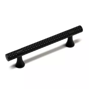 Ручка-скоба CAPPIO PK104, м/о 96 мм, d=12 мм, пластик, цвет черный