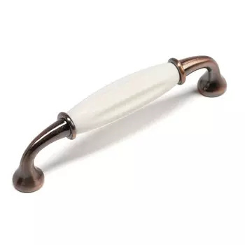 Ручка-скоба CAPPIO RSC012, пластик, м/о 128 мм, цвет медь, 4 шт.