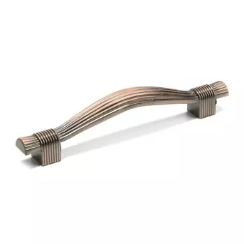 Ручка-скоба CAPPIO RSC018, цинк, м/о 96 мм, цвет медь, 4 шт.